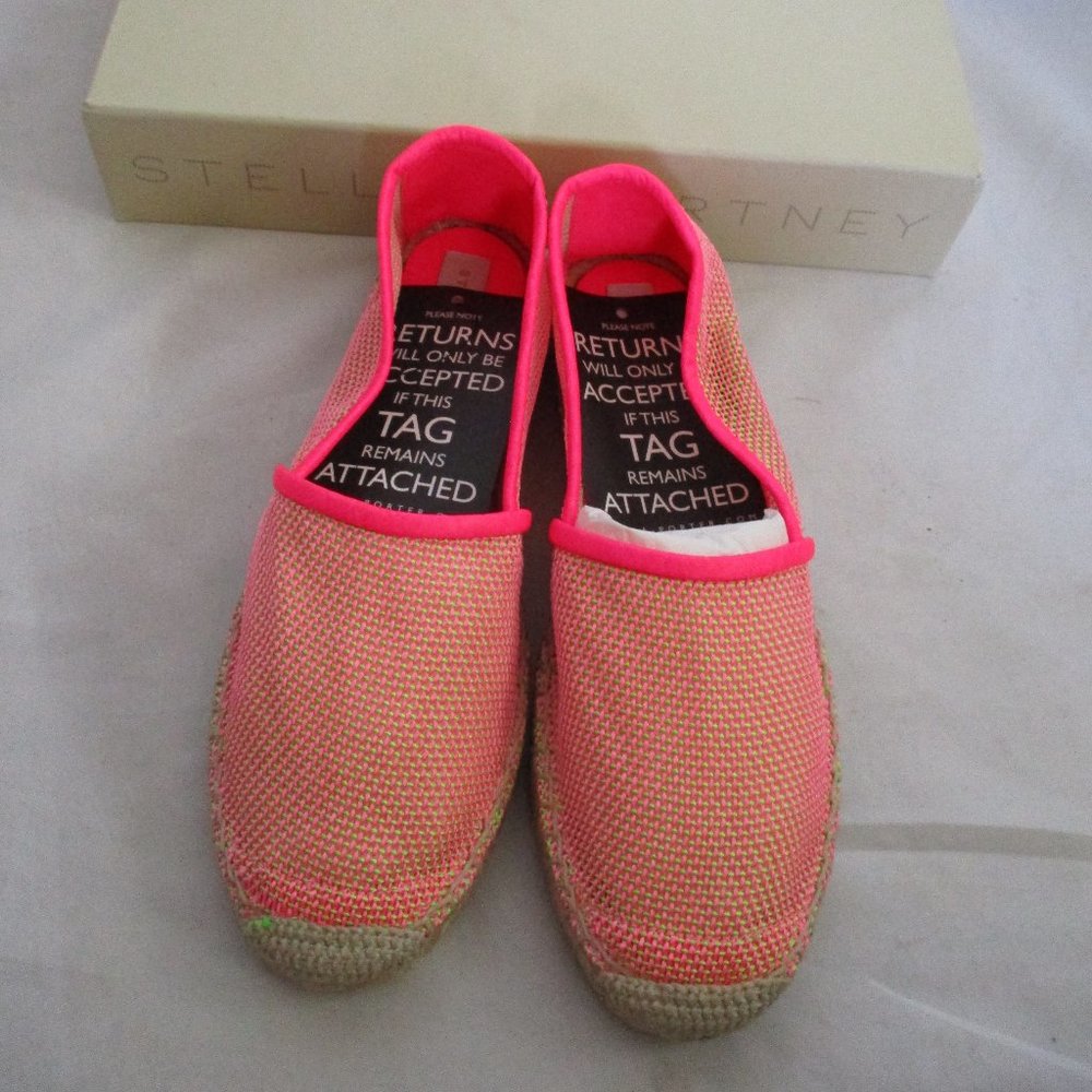 NEW STELLA MCCARTNEY ESPADRILLE LOAFER Shoe - Picture 5 of 7